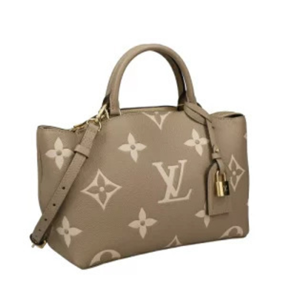 Louis Vuitton Tourterelle cream handbag Palais